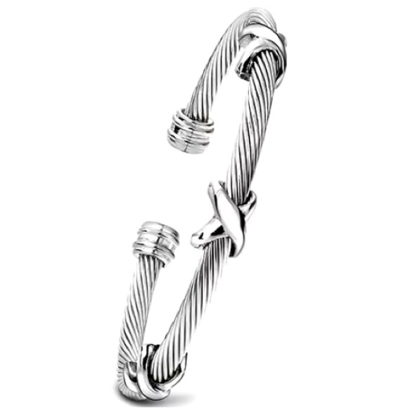 Jewelry - Sterling Silver Cross Bracelet